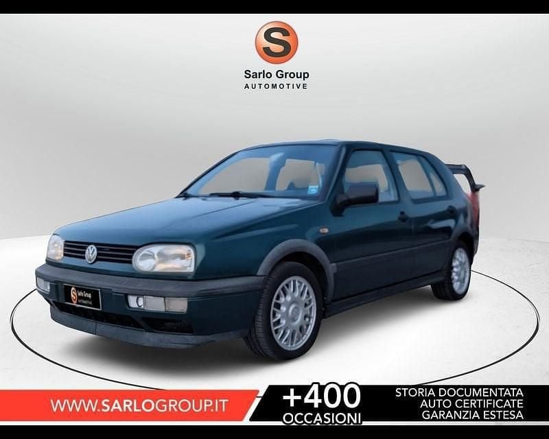 Usata VW Golf III GT 150 CV (110 kW) 1996 Verde Berlina