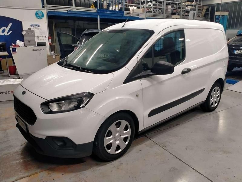 Frozen white Usata 2021 Ford Transit Furgone | 12.500 € (Buon prezzo) - Immagine 1/4