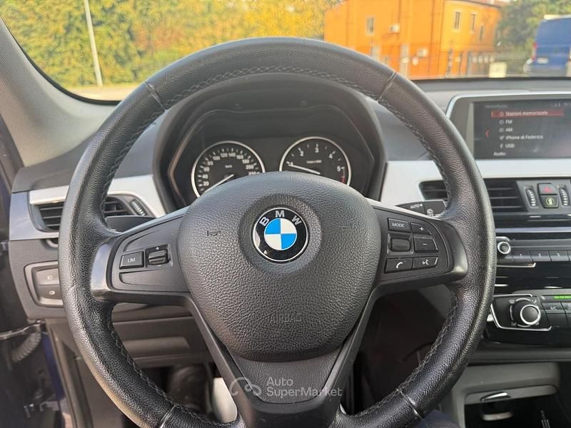 Usata BMW X1 150 CV (110 kW) 2018 Blu SUV