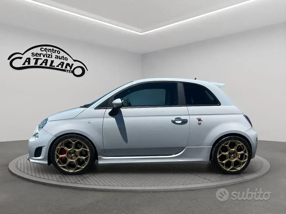 Usata Abarth 595 Turismo 160 CV (117 kW) 2015 Grigio Utilitaria