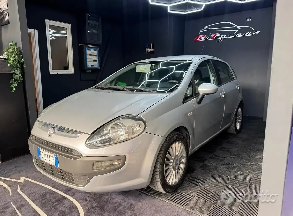 Usata Fiat Punto Evo Active 65 CV (47 kW) 2010 Grigio Utilitaria