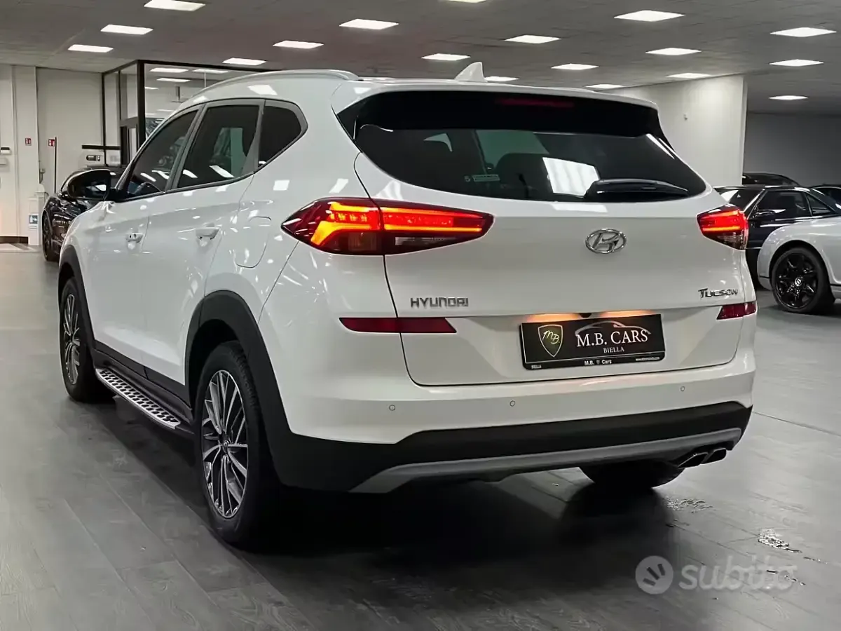 Usata Hyundai Tucson 136 CV (100 kW) 2019 Bianco SUV