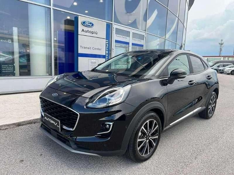 Nero metallizato Usata 2021 Ford Puma Titanium SUV | 17.900 € (Buon prezzo) - Immagine 1/4