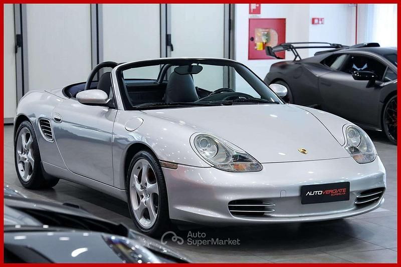 Usata Porsche Boxster 228 CV (167 kW) 2004 Argento(met.) Cabrio