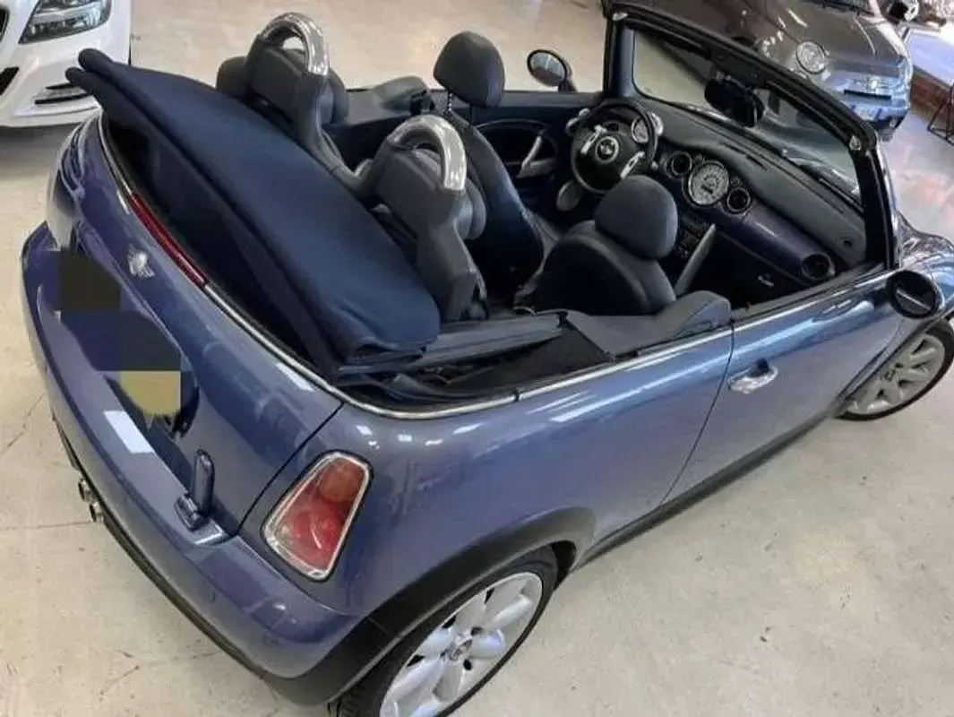 Usata Mini Cooper S Cabriolet 170 CV (125 kW) 2006 Blu/azzurro Cabrio