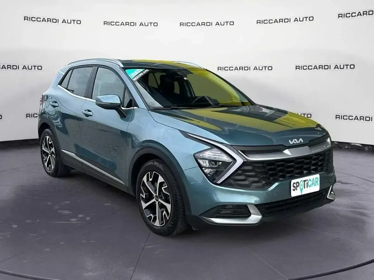 Usata Kia Sportage 150 CV (110 kW) 2022 Verde SUV