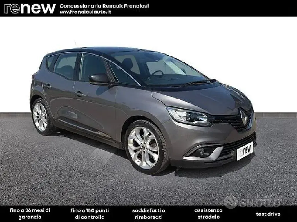 Usata Renault Scénic IV 95 CV (69 kW) 2018 Grigio scuro Monovolume