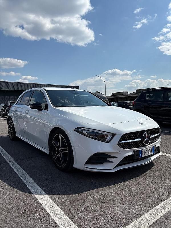 Usata Mercedes A200 Premium 163 CV (119 kW) 2019 Bianco Berlina