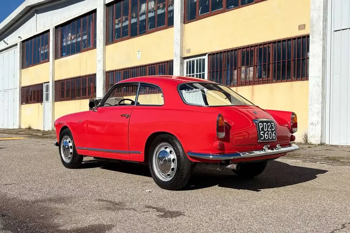 Usata Alfa Romeo Giulietta Sprint 77 CV (56 kW) 1960 Rosso Coupé