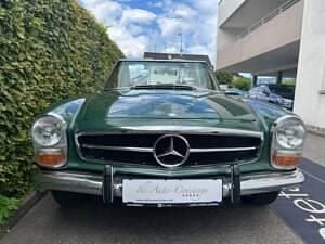 Usata Mercedes SL280 170 CV (125 kW) 1970 Verde Cabrio