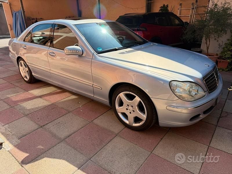 Usata Mercedes S350 245 CV (180 kW) 2003 Grigio Berlina
