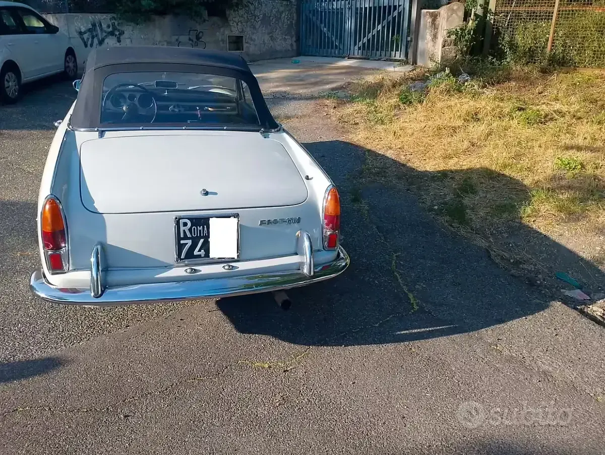 Usata Fiat 1500 73 CV (53 kW) 1960 Bianco Cabrio