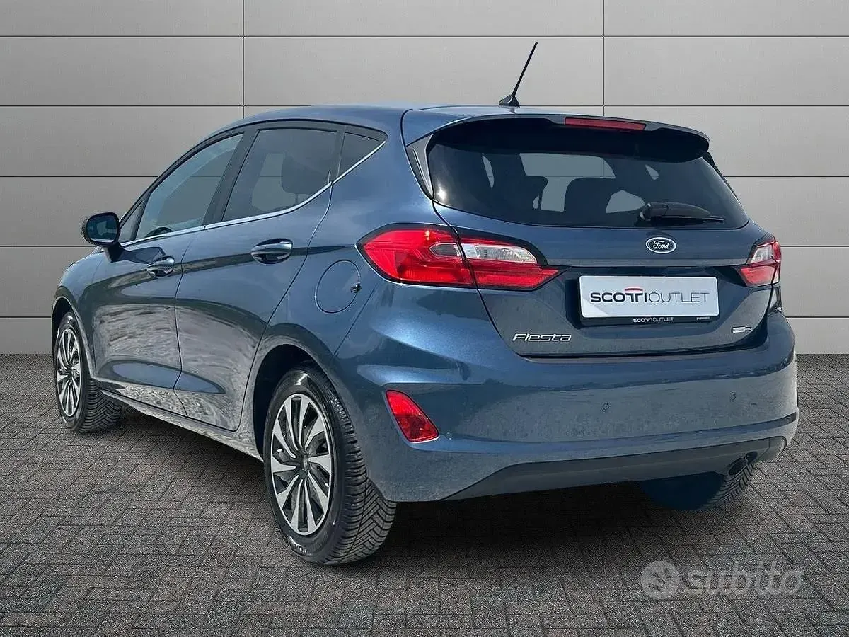 Usata Ford Fiesta Titanium 125 CV (91 kW) 2023 Blu Utilitaria