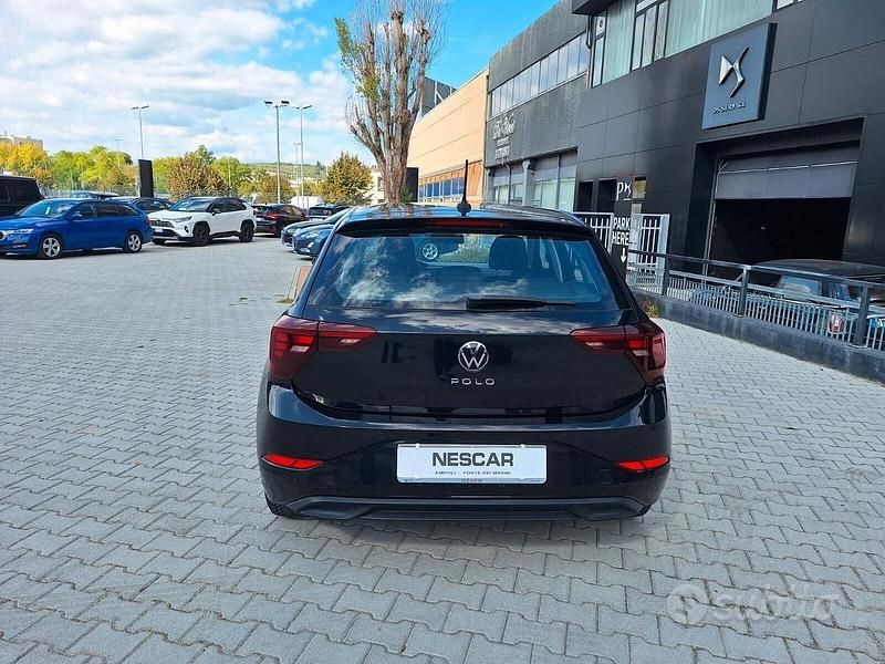 Usata VW Polo 80 CV (58 kW) 2022 Nero Utilitaria