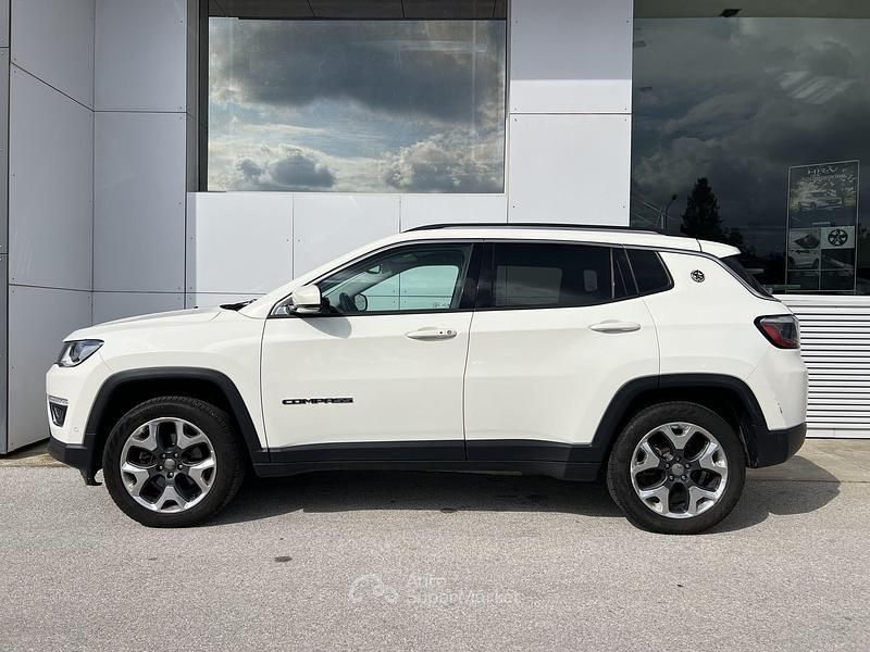 Usata Jeep Compass Limited 140 CV (102 kW) 2018 Bianco SUV