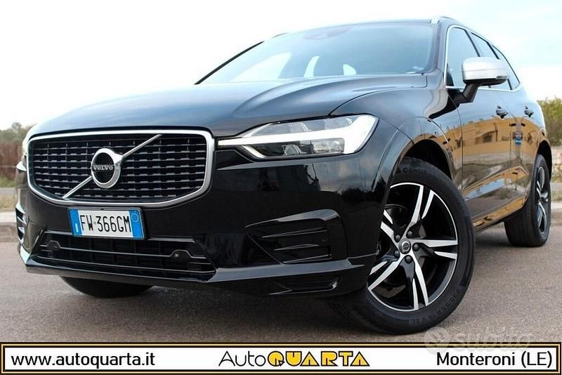 Usata Volvo XC60 R-Design 190 CV (139 kW) 2019 Nero SUV