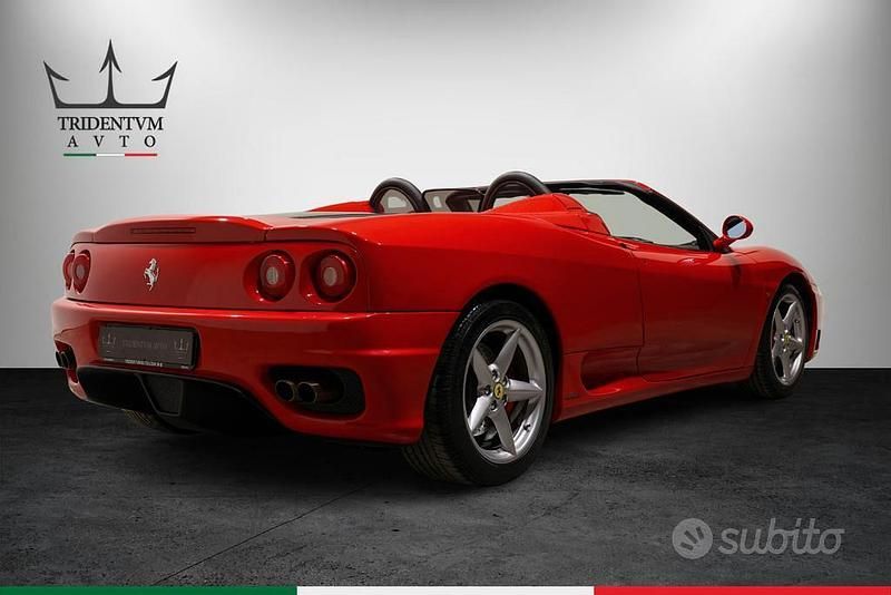 Usata Ferrari 360 400 CV (294 kW) 2003 Rosso Cabrio