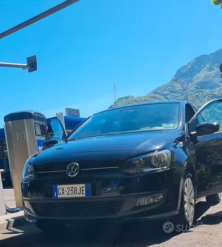 Usata VW Polo 90 CV (66 kW) 2011 Nero Utilitaria