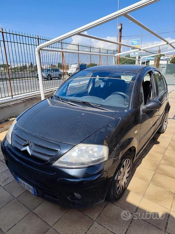 Usata Citroën C3 70 CV (51 kW) 2008 Nero Utilitaria