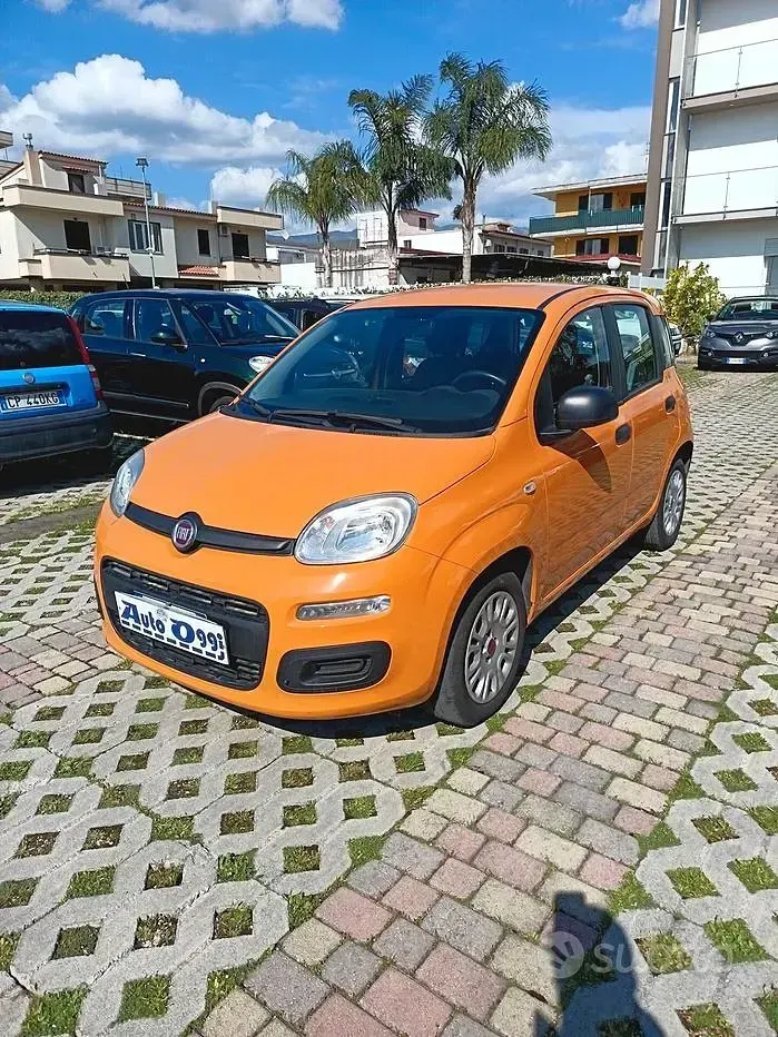 Usata Fiat Panda Easy 69 CV (50 kW) 2020 Arancione Utilitaria