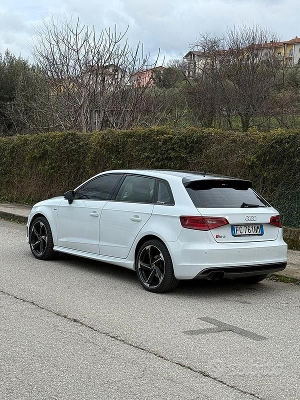 Usata Audi A3 150 CV (110 kW) 2015 Bianco Berlina