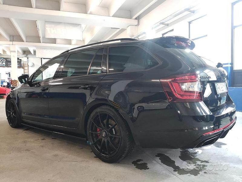 Usata Skoda Octavia vRS 245 CV (180 kW) 2017 Nero Station wagon