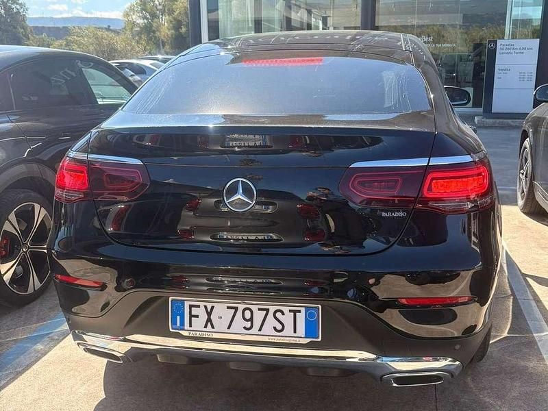 Usata Mercedes GLC220 Premium 212 CV (155 kW) 2019 Nero Coupé