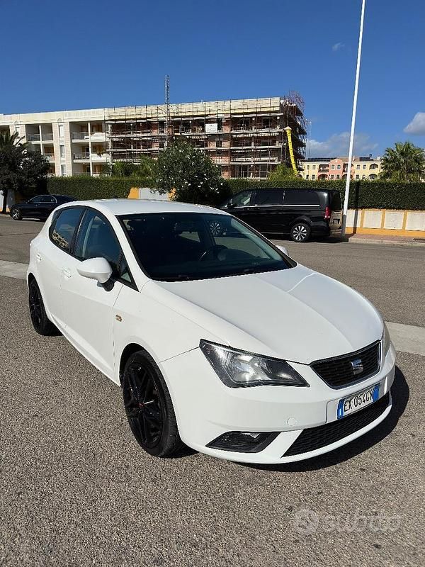Usata Seat Ibiza Style 75 CV (55 kW) 2014 Bianco Berlina