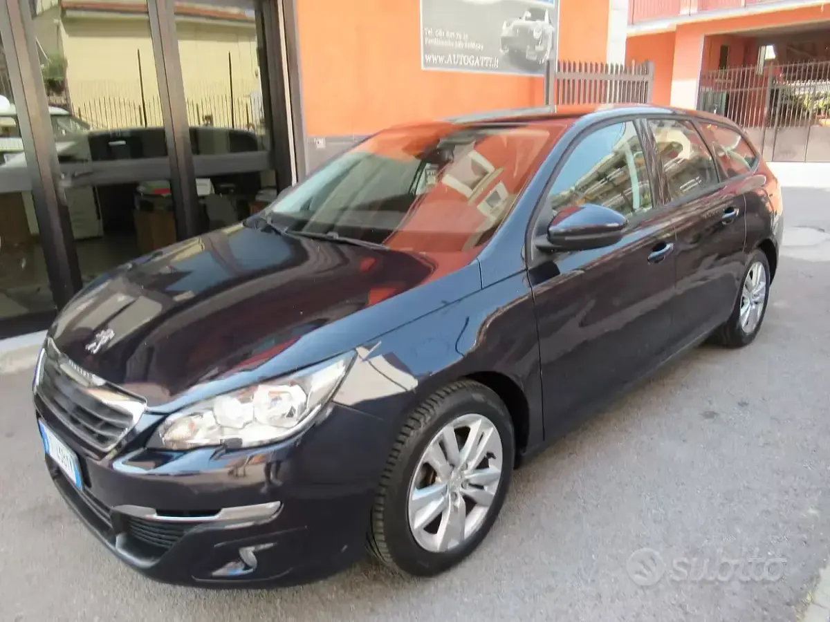 Usata Peugeot 308 Business-Line 120 CV (88 kW) 2016 Blu Station wagon
