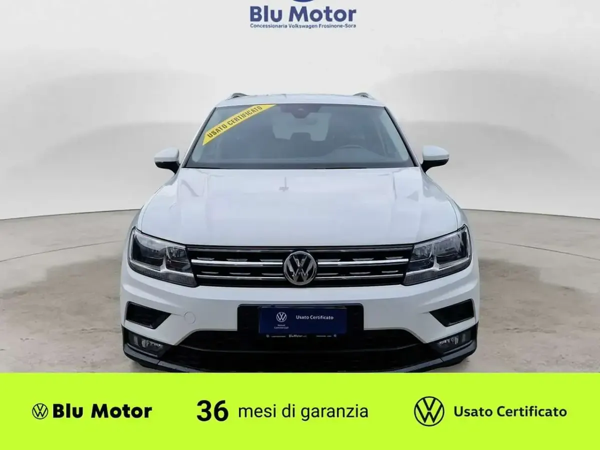 Usata VW Tiguan Business 131 CV (96 kW) 2020 Pure white SUV
