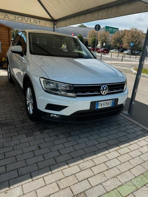 Usata VW Tiguan 116 CV (85 kW) 2018 Bianco SUV