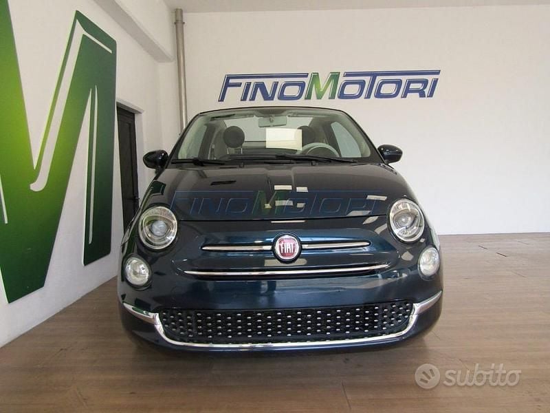 Usata Fiat 500C Dolcevita 70 CV (51 kW) 2021 Blu Cabrio