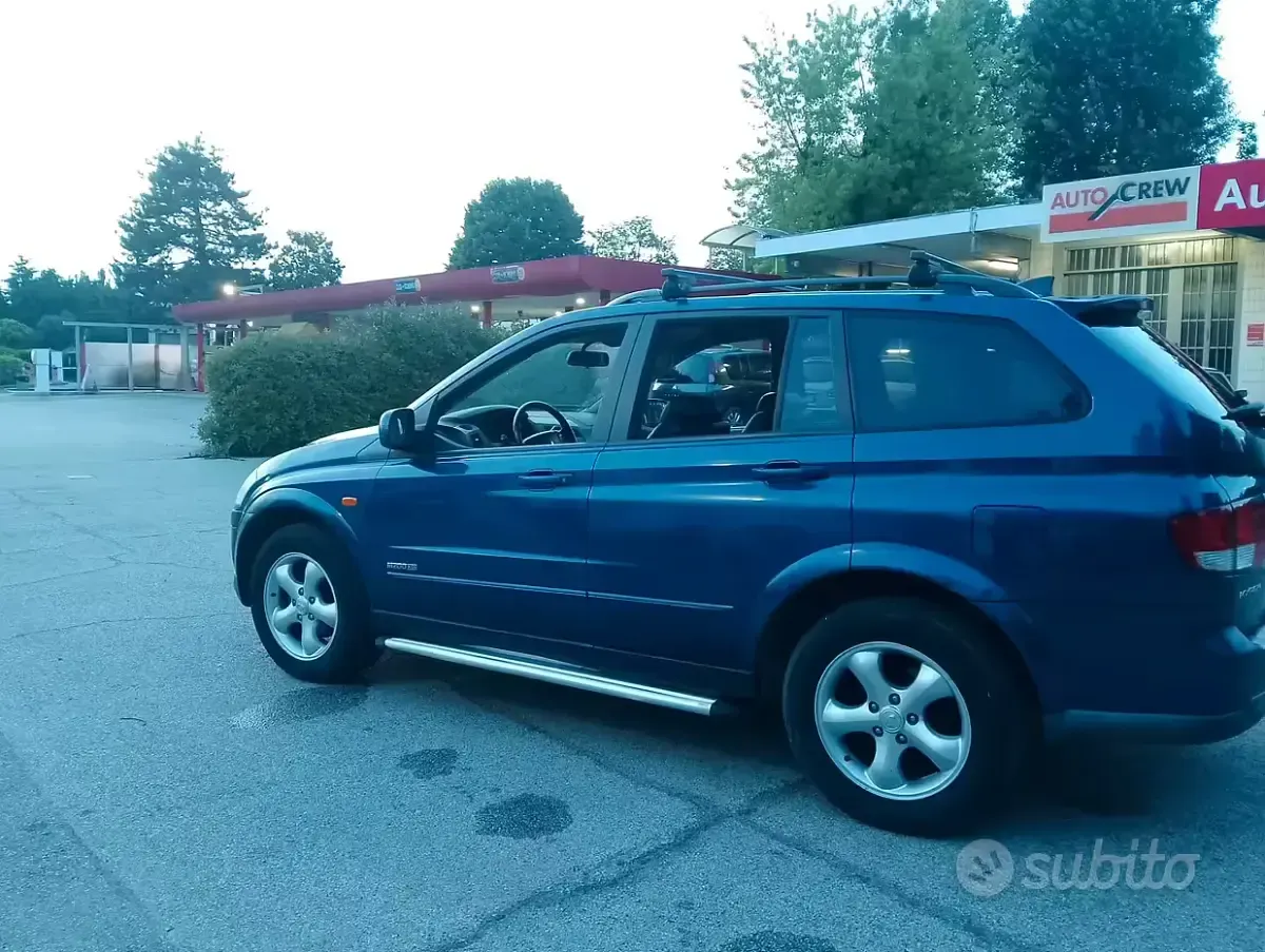 Usata SsangYong Kyron 141 CV (103 kW) 2009 Blu SUV