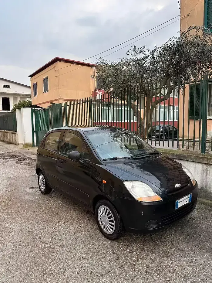 Usata Chevrolet Matiz SX 67 CV (49 kW) 2007 Nero Utilitaria