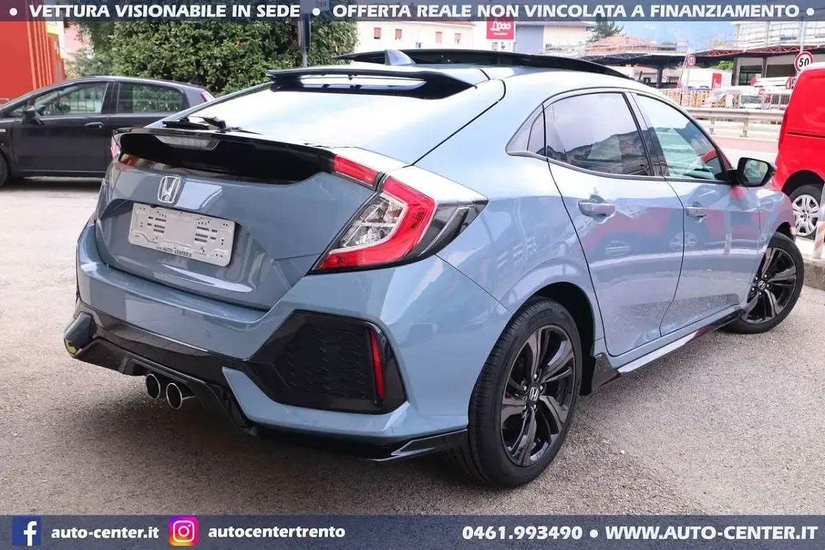 Usata Honda Civic Sport Plus 182 CV (133 kW) 2017 Grigio Berlina