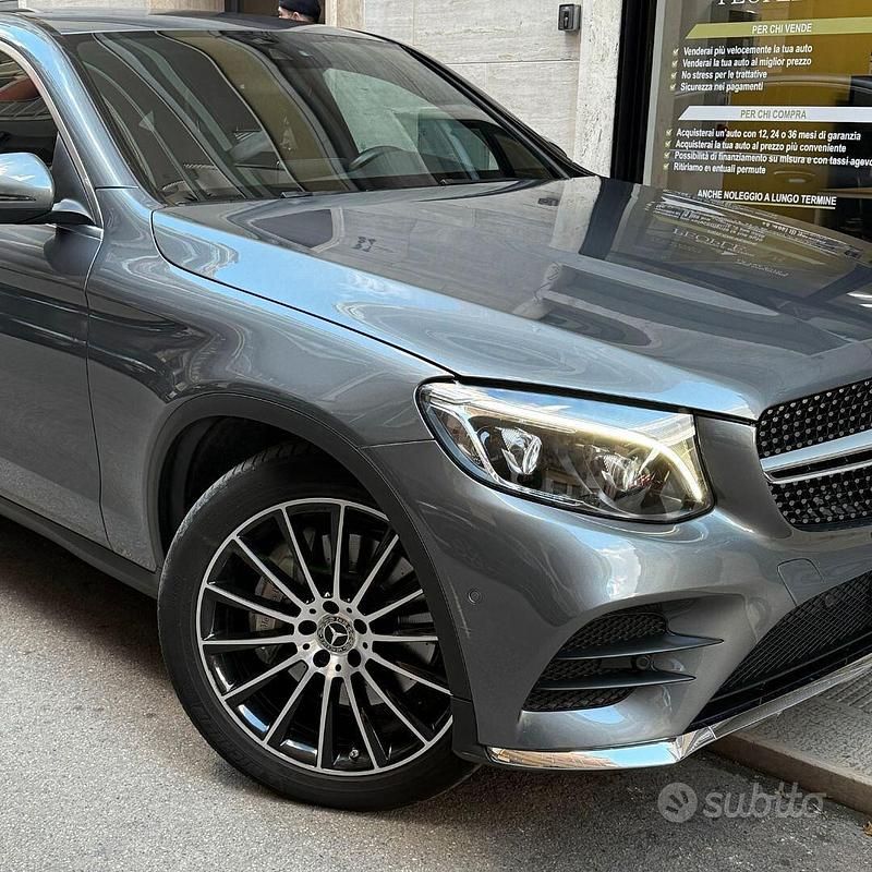 Usata Mercedes GLC250 Premium 204 CV (150 kW) 2018 Grigio Coupé