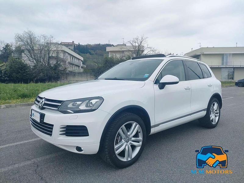 Usata VW Touareg 204 CV (150 kW) 2014 Bianco SUV