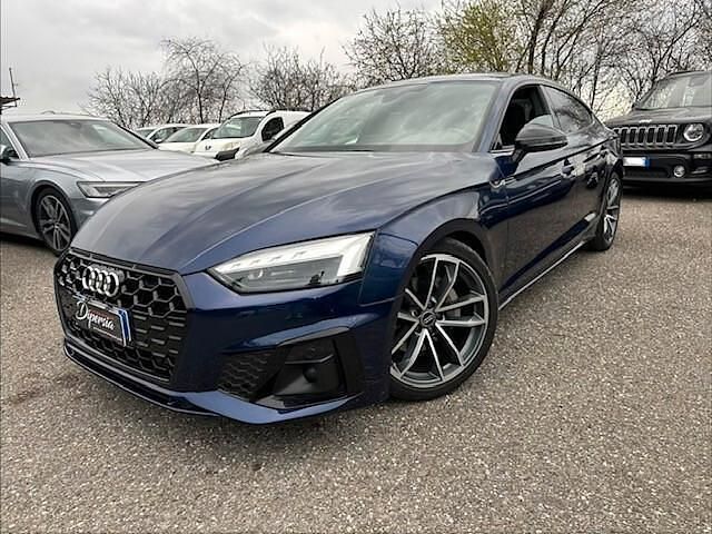 Usata Audi A5 S-Line 203 CV (149 kW) 2023 Blu Coupé