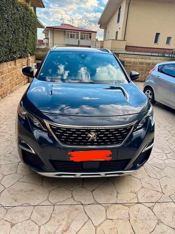 Usata Peugeot 3008 GT-line 131 CV (96 kW) 2019 Nero SUV