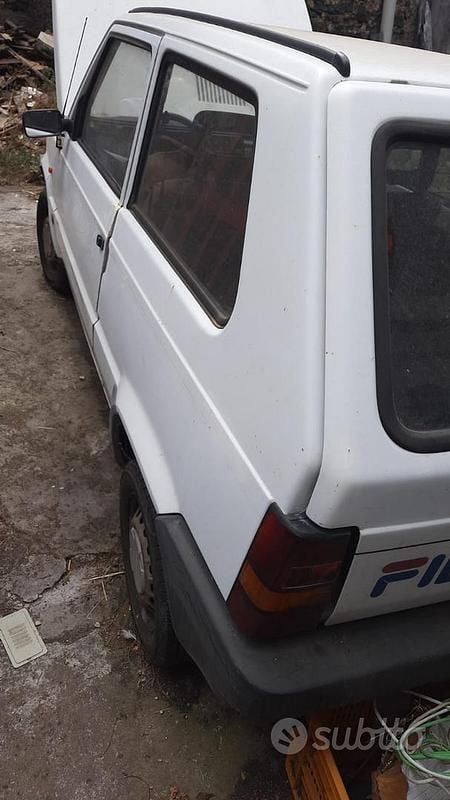 Usata Fiat Panda 1990 Bianco Utilitaria