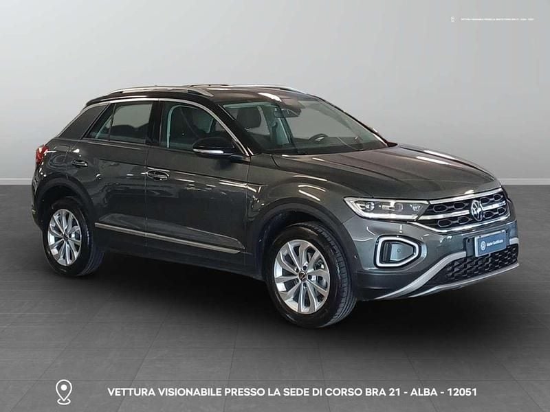 Usata VW T-Roc Style 150 CV (110 kW) 2023 Indium grey metallizzato nero SUV