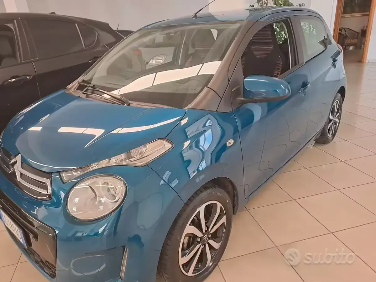Usata Citroën C1 Live 72 CV (52 kW) 2021 Verde Utilitaria