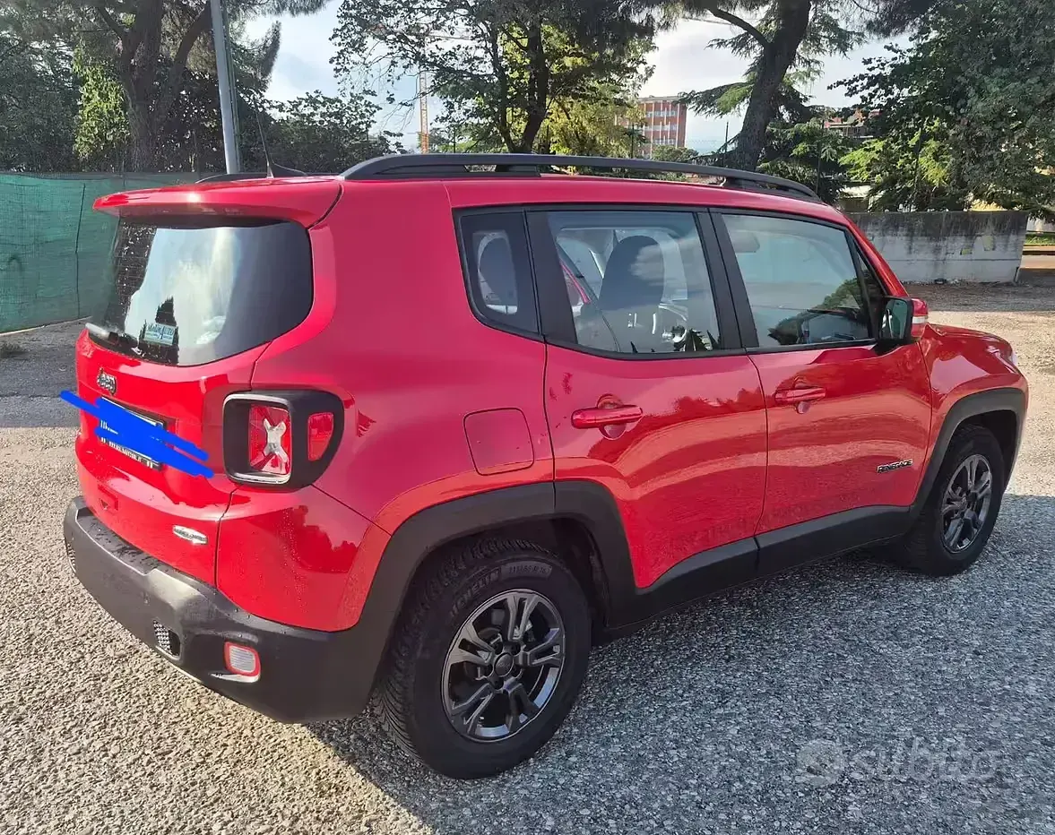Usata Jeep Renegade 130 CV (95 kW) 2021 Rosso SUV