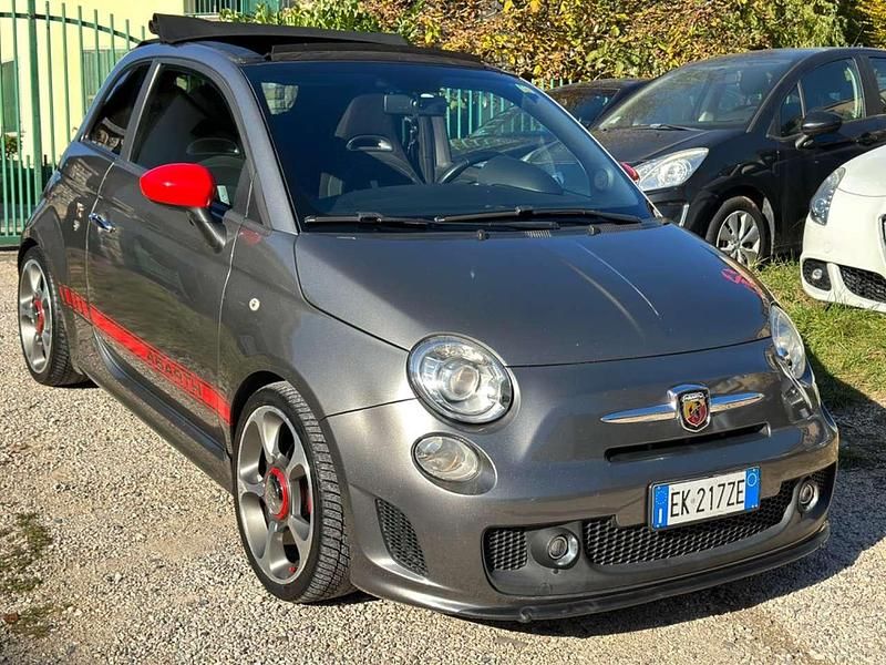 Usata Abarth 595C Turismo 160 CV (117 kW) 2012 Grigio Cabrio