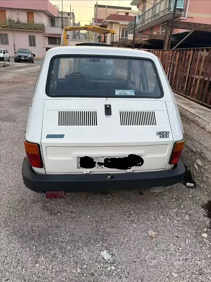 Usata Fiat 126 24 CV (17 kW) 1985 Bianco Utilitaria