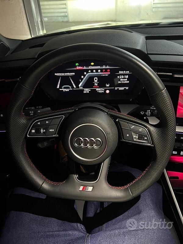 Usata Audi S3 310 CV (228 kW) 2023 Nero Berlina