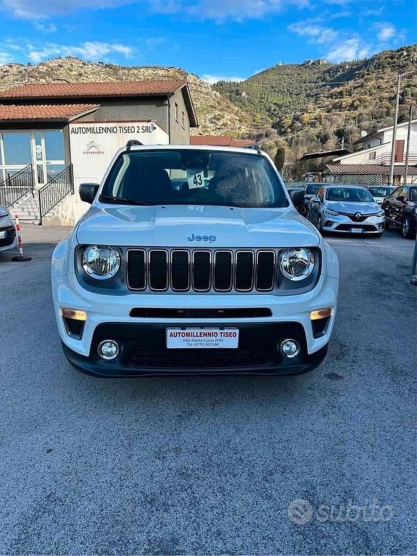 Usata Jeep Renegade Limited 131 CV (96 kW) 2021 Bianco SUV