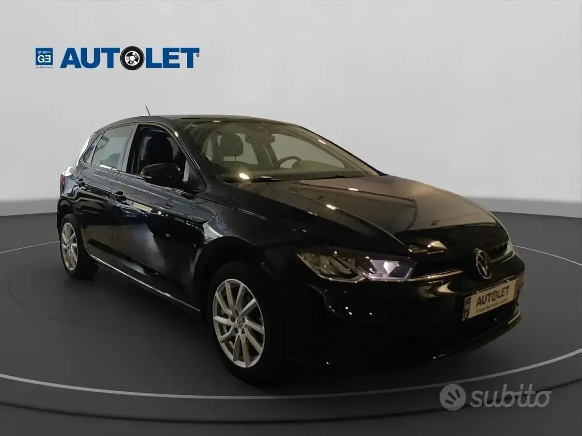Usata VW Polo Comfortline 80 CV (58 kW) 2023 Nero Utilitaria