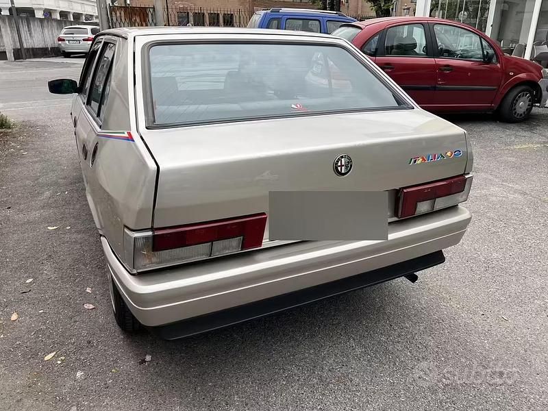 Usata Alfa Romeo 33 1990 Bianco Berlina