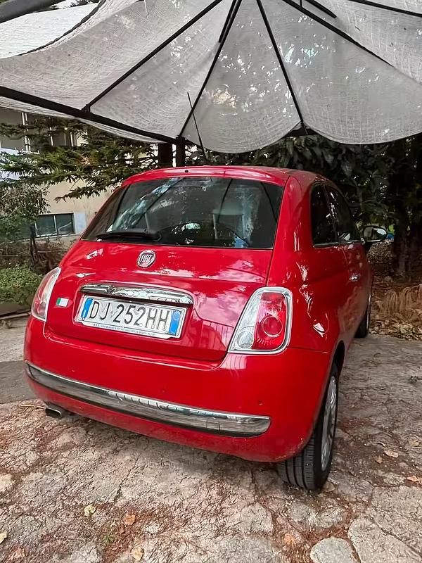 Usata Fiat 500 Sport 100 CV (73 kW) 2007 Rosso Utilitaria
